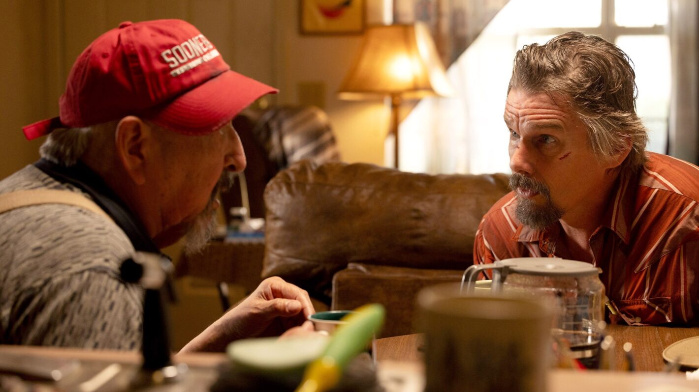 Ethan Hawke Remembers Improvising With Graham Greene in ‘The Lowdown(02)