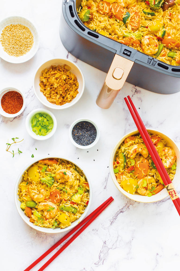 Con el aceite en spray queda perfectamente repartido