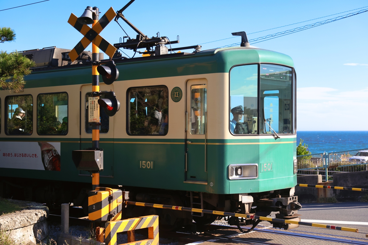 日本网红路口镰仓高校前《灌篮高手》取景地