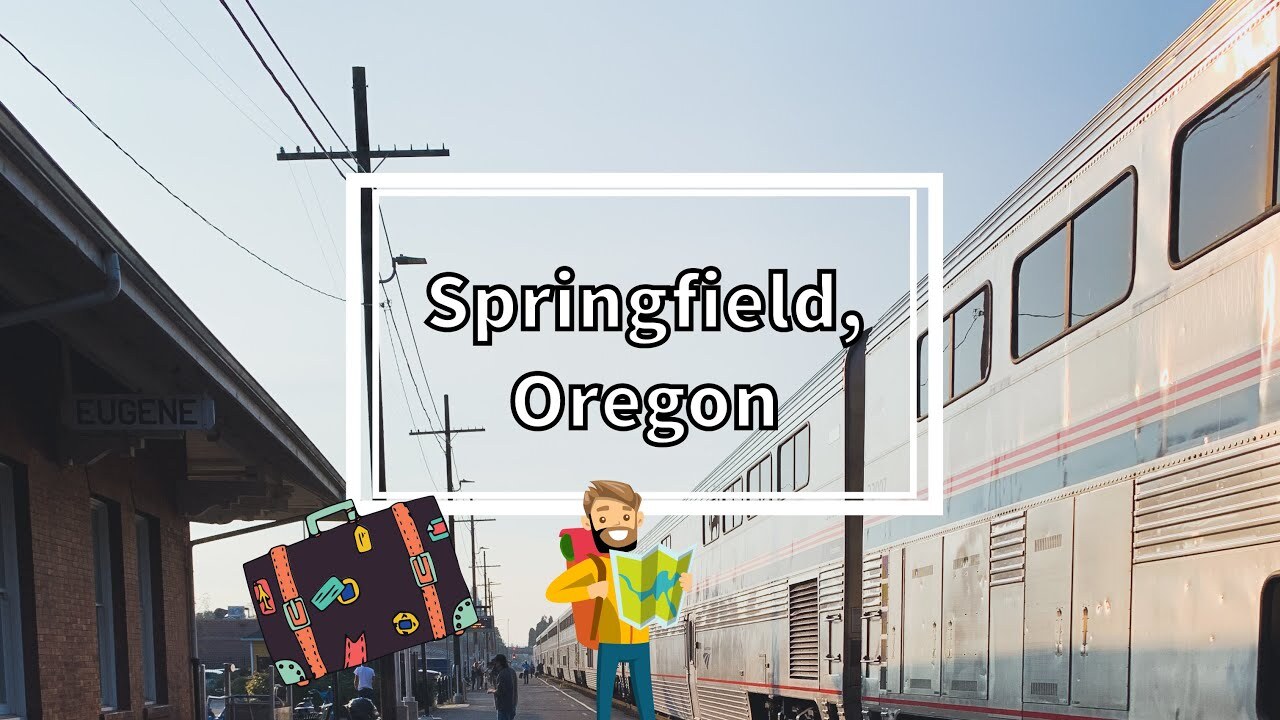 Springfield Oregon on Amtrak Coast Starlight.