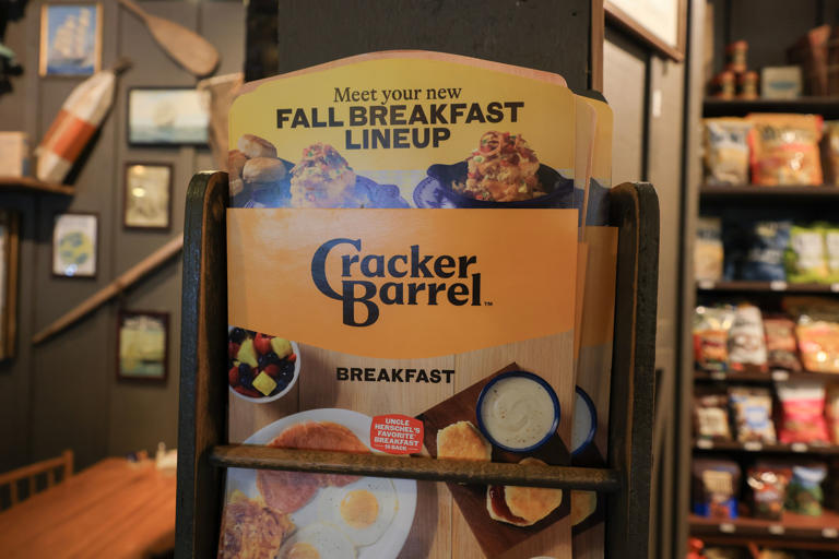 Cracker Barrel CEO explains failed logo redesign which prompted MAGA ...