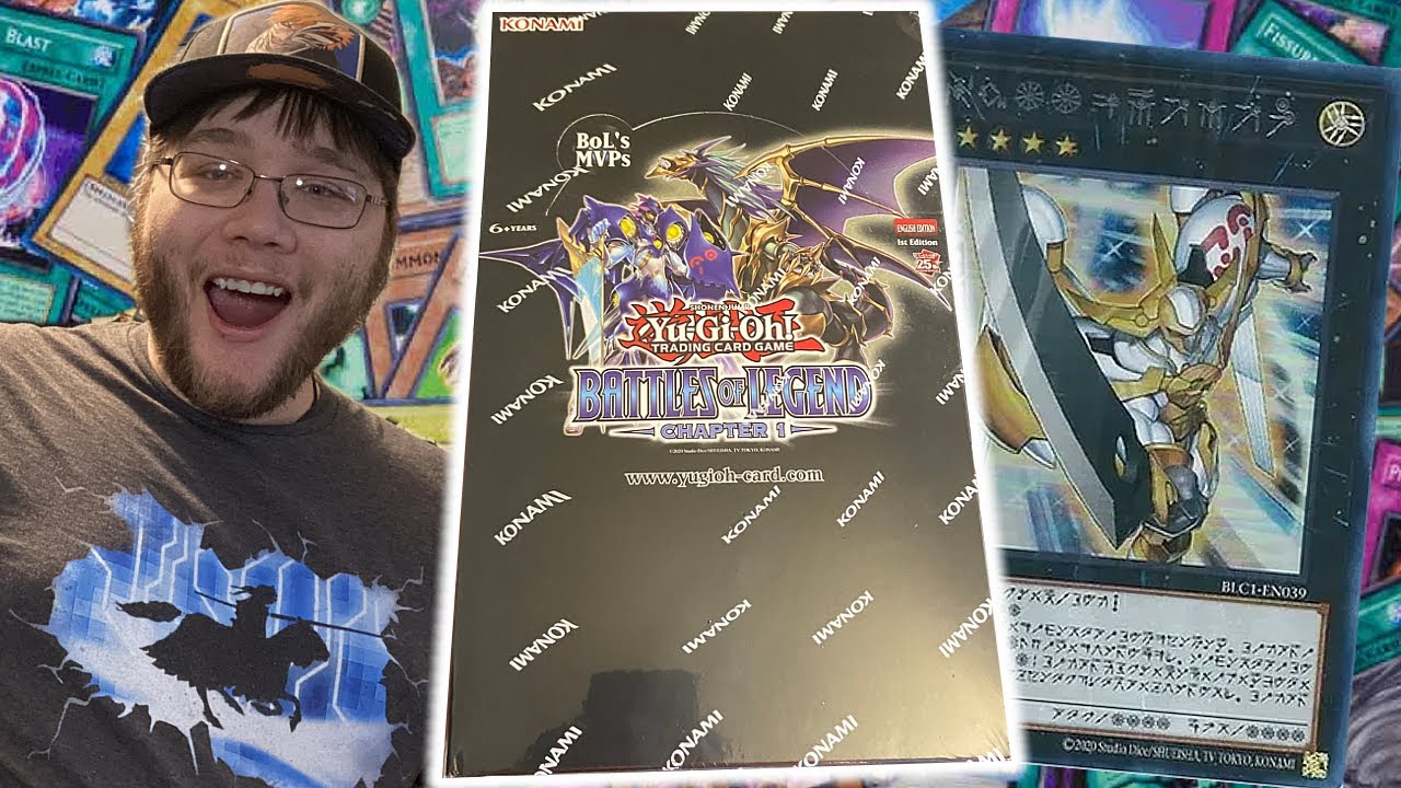 New Yu-Gi-Oh! Battles of Legend Chapter 1 display box unboxing