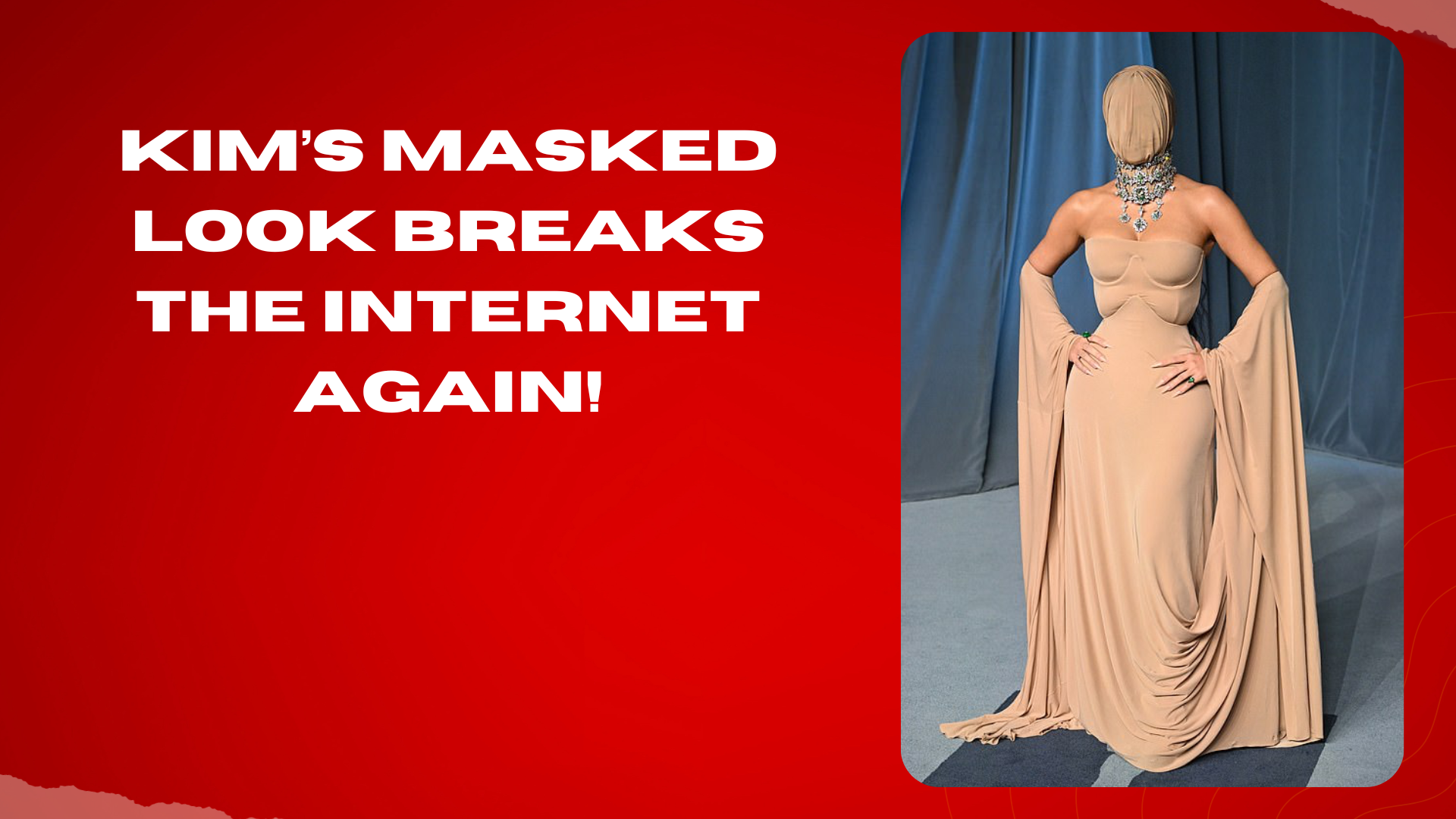 Kim’s Masked Look Breaks the Internet Again!