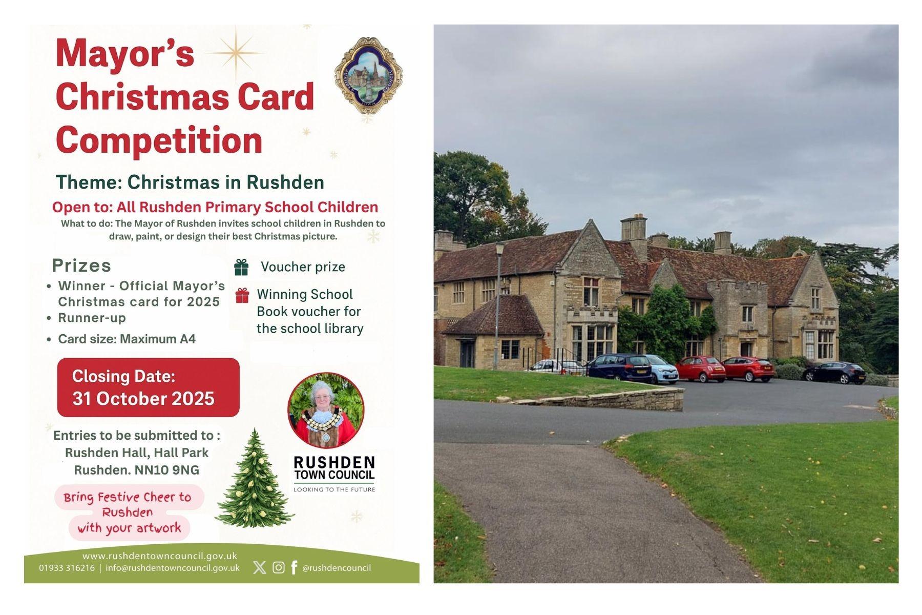 Competition gives local children the chance to design Rushden mayor's ...