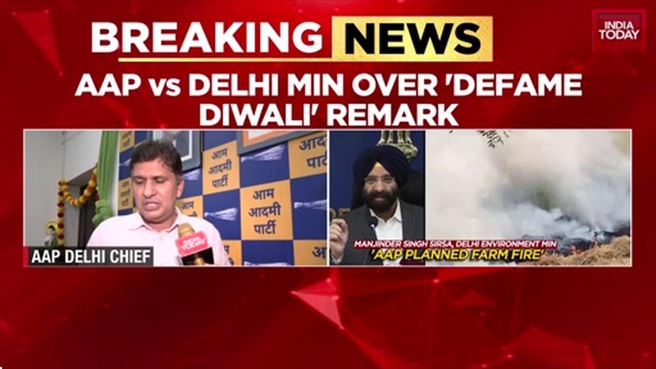 AAP #39 s #39 Data Fraud #39 Shocker: Govt Accused of Hiding Delhi #39 s Diwali