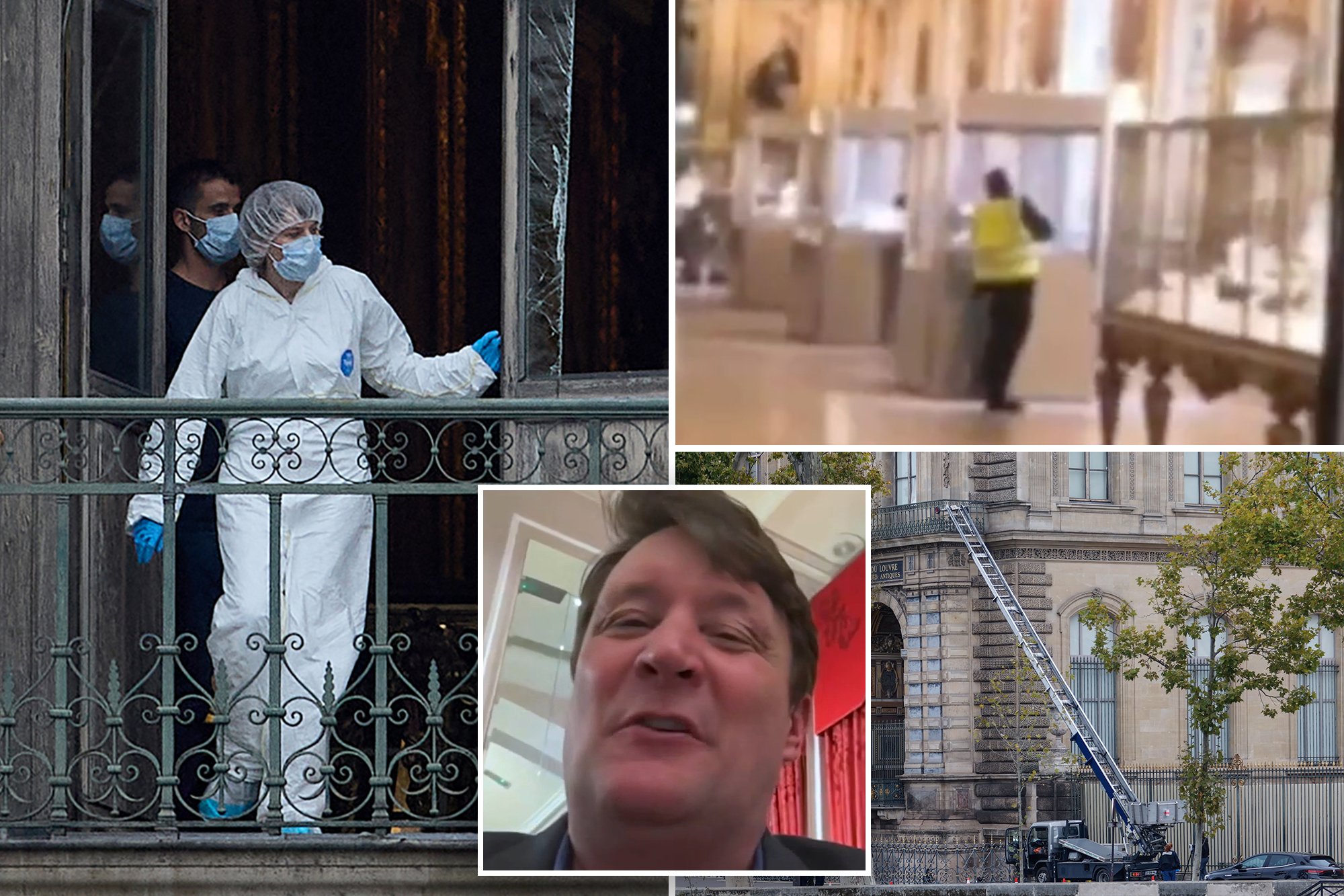 US tourists describe ‘very scary’ moment Louvre Museum thieves pulled ...