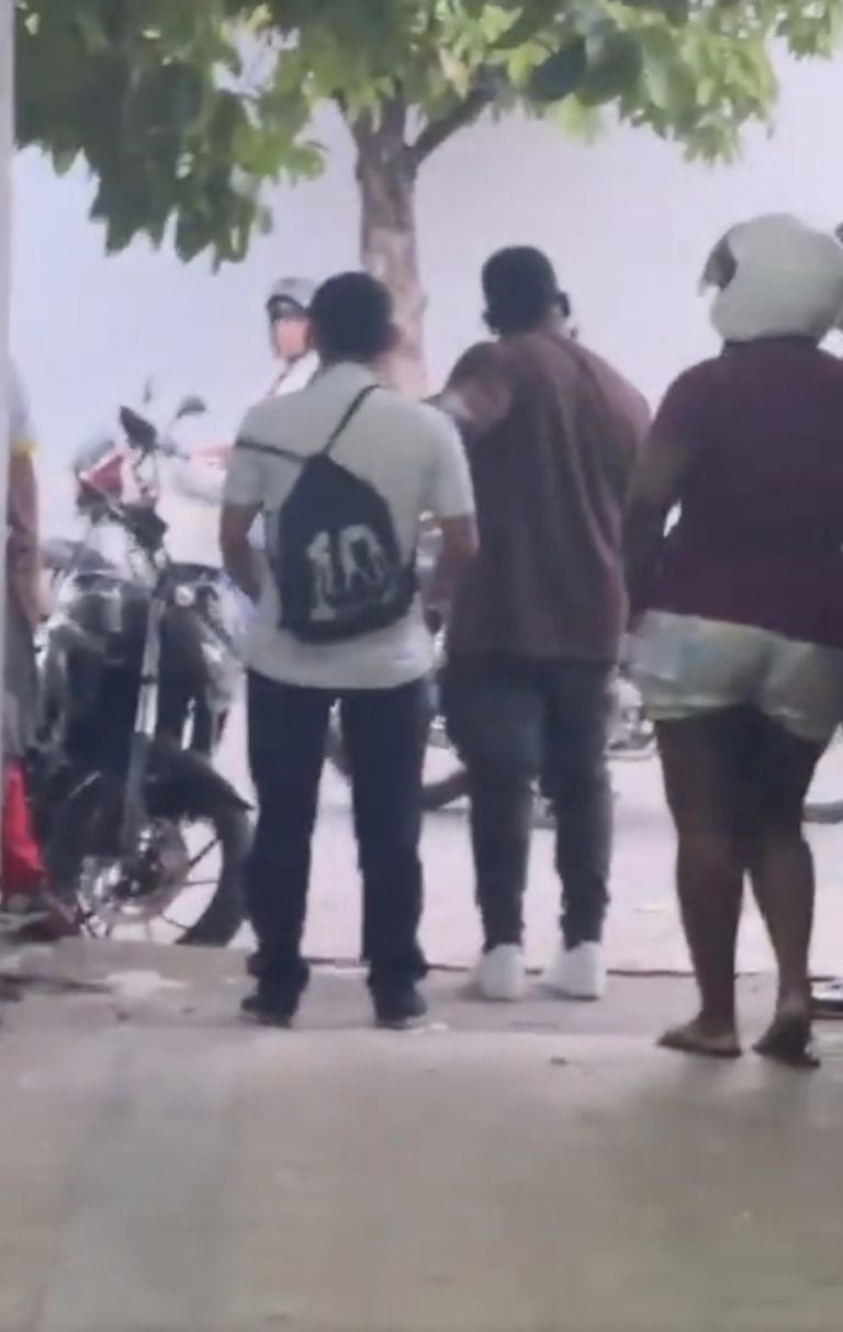 El menor de edad fue agredido por el padre de familia en Colombia. Foto: X @ColombiaOscura