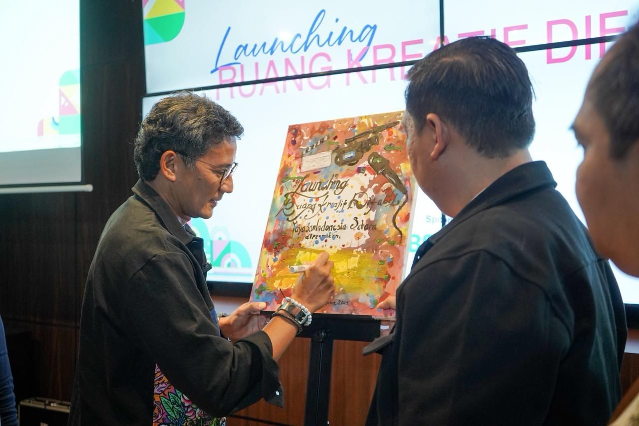 Sandiaga Uno Buka Ruang Kreatif Difabel, Wujudkan Kesetaraan dan Lapangan Kerja