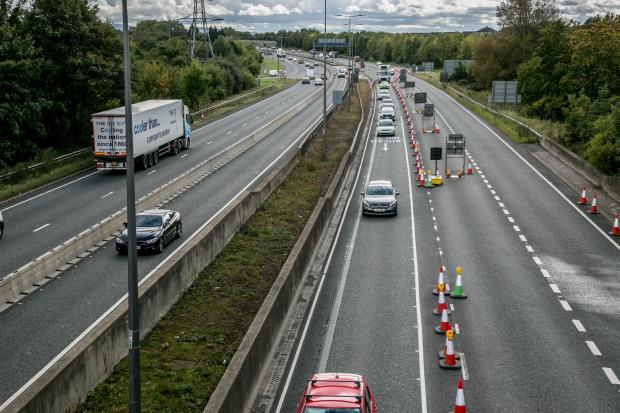 Person in hospital after two-vehicle crash on A19 slip road