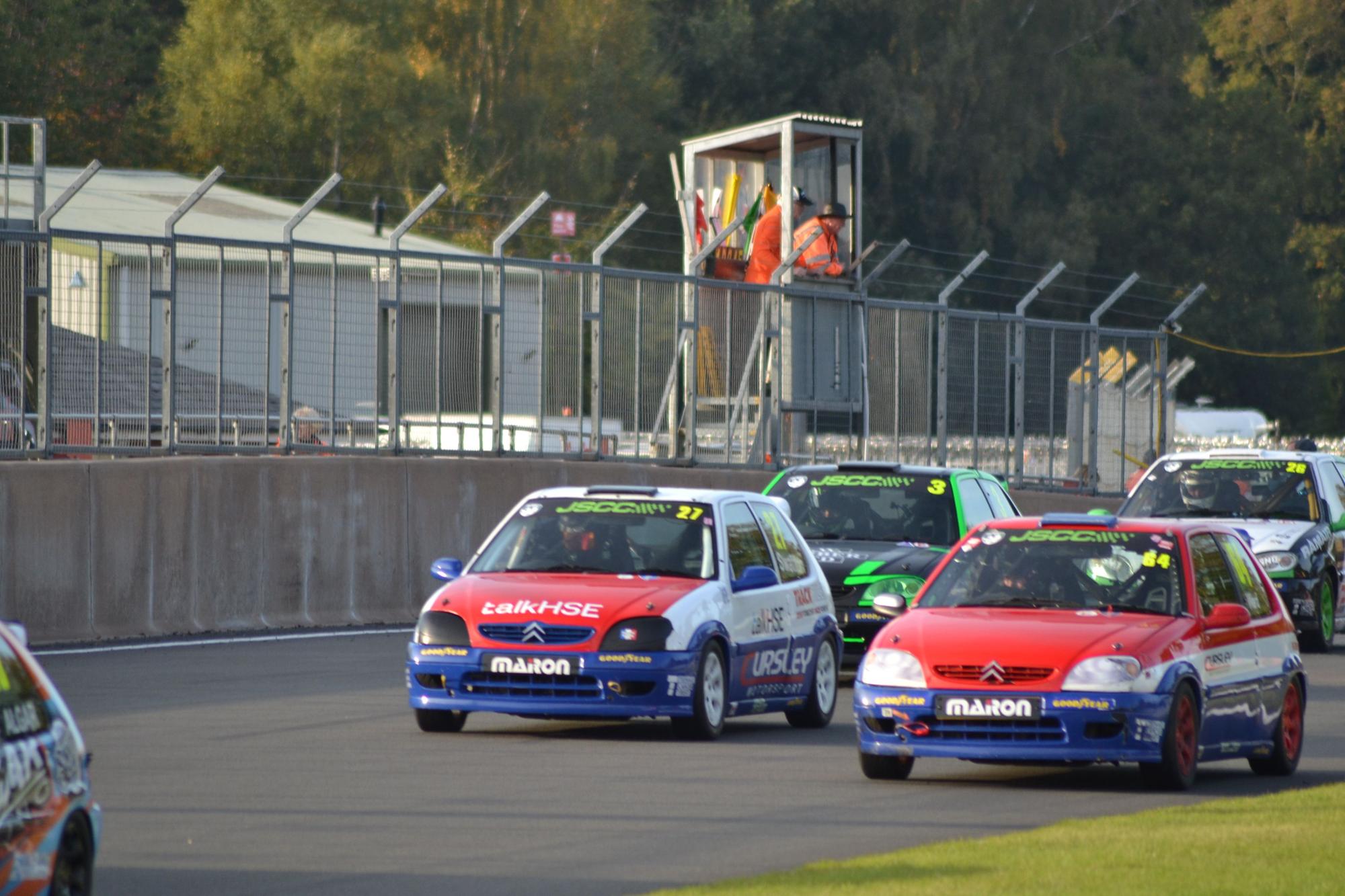 Gearbox troubles hamper Swatton's championship progress at Oulton Park.