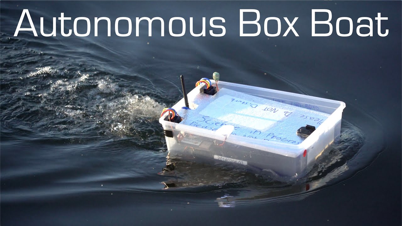 Building and Testing an Autonomous Box Boat for Waypoint Navigation