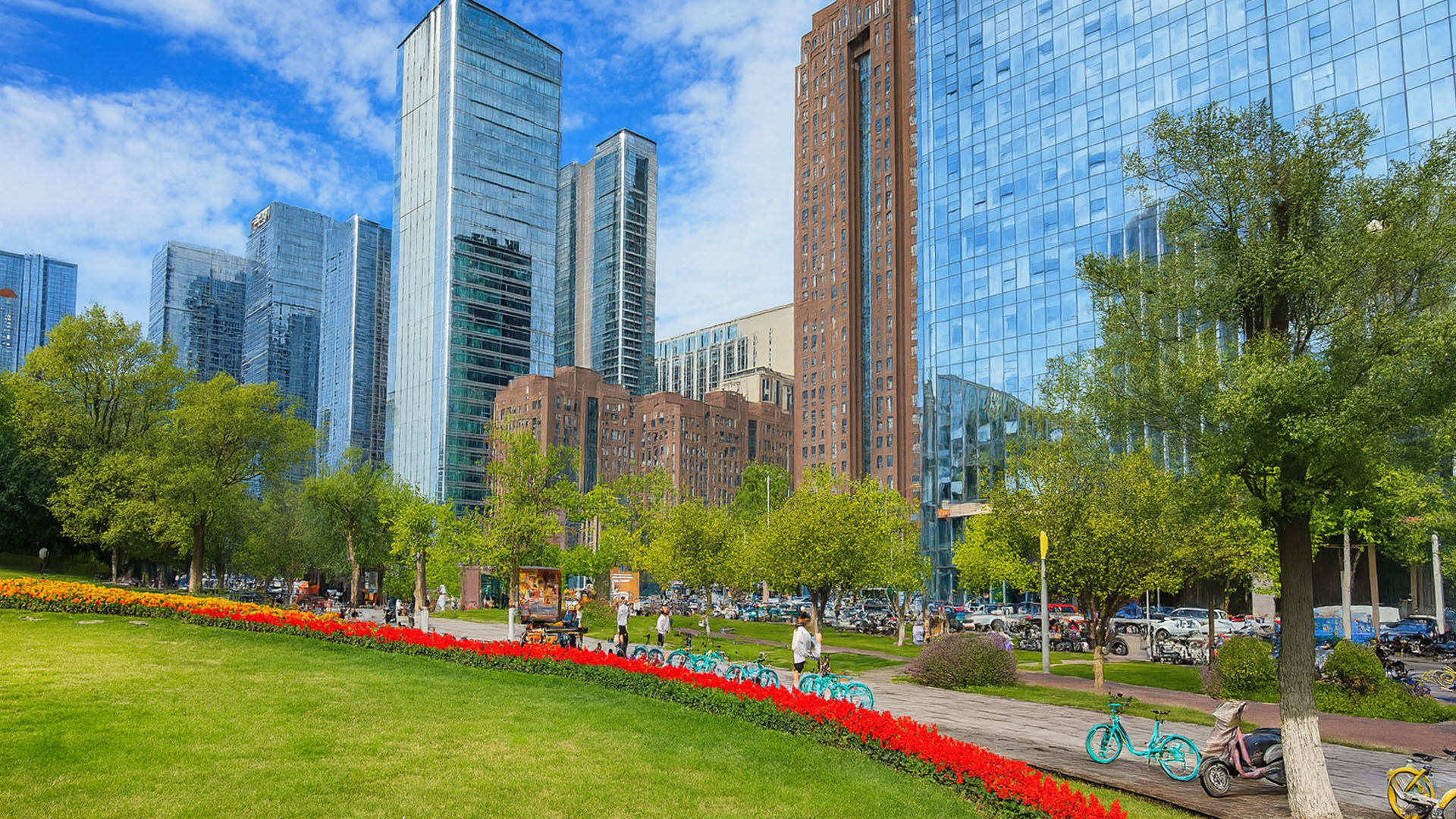 Chengdu City Life Walkthrough – China 4K