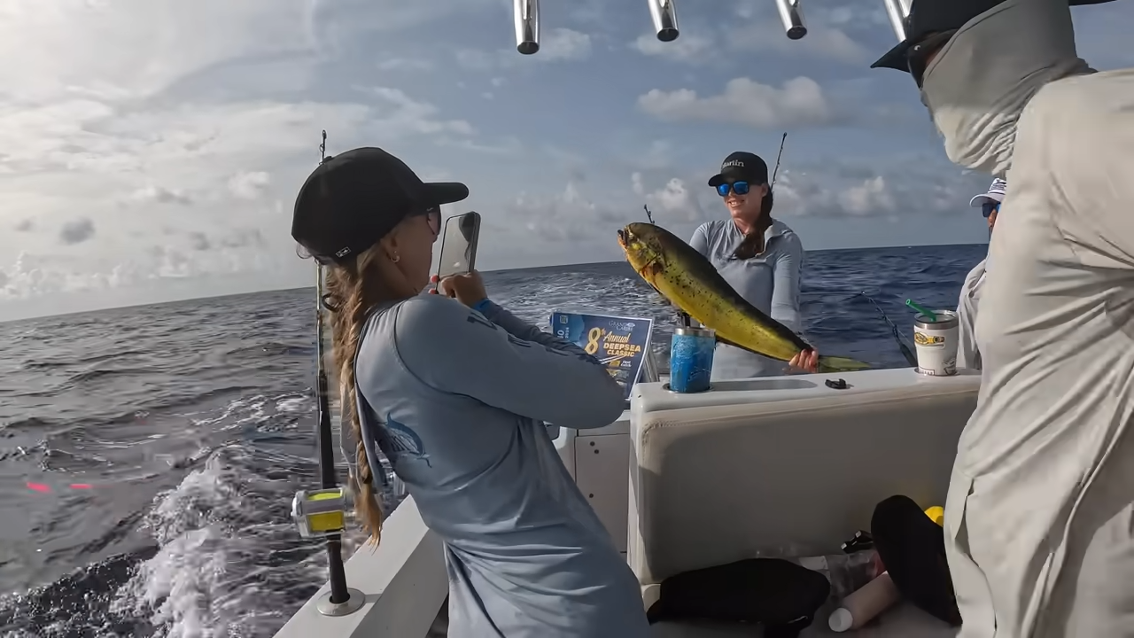 A fish worth $135,000 (Grand Caribe Deep Sea Classic)