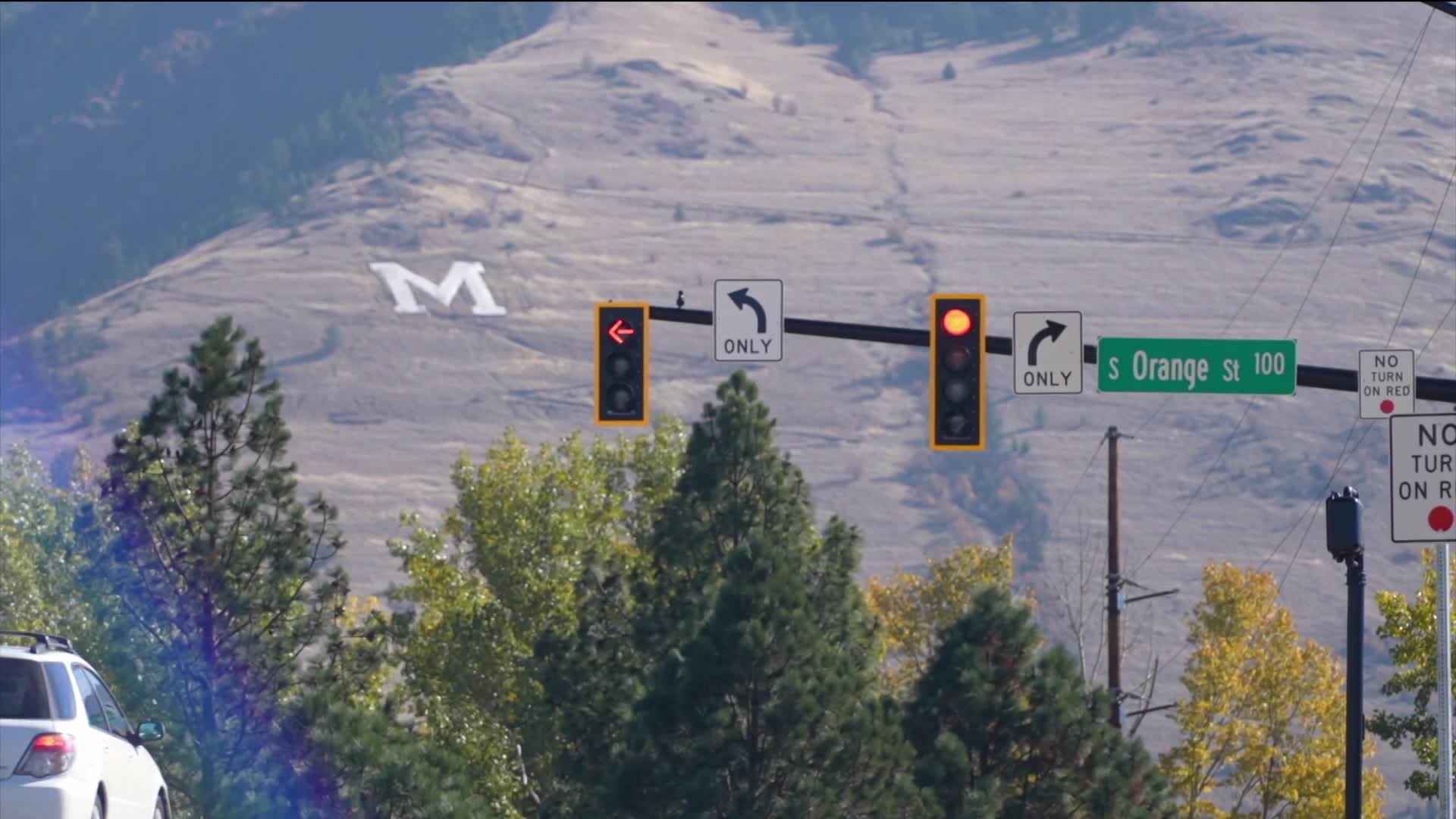 New traffic signal up at Missoula's Orange and Cregg intersection