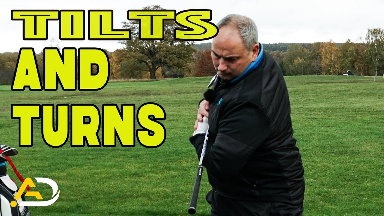 How to Tilt and Turn Correctly in the Golf Swing
