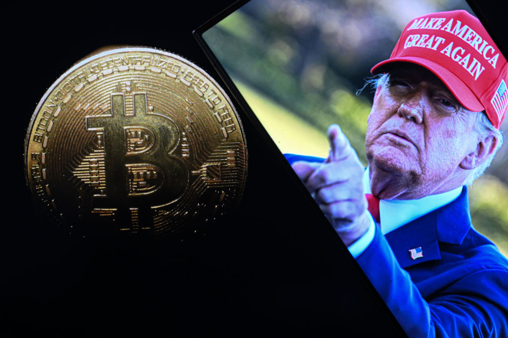 Donald Trump is raking in money with crypto