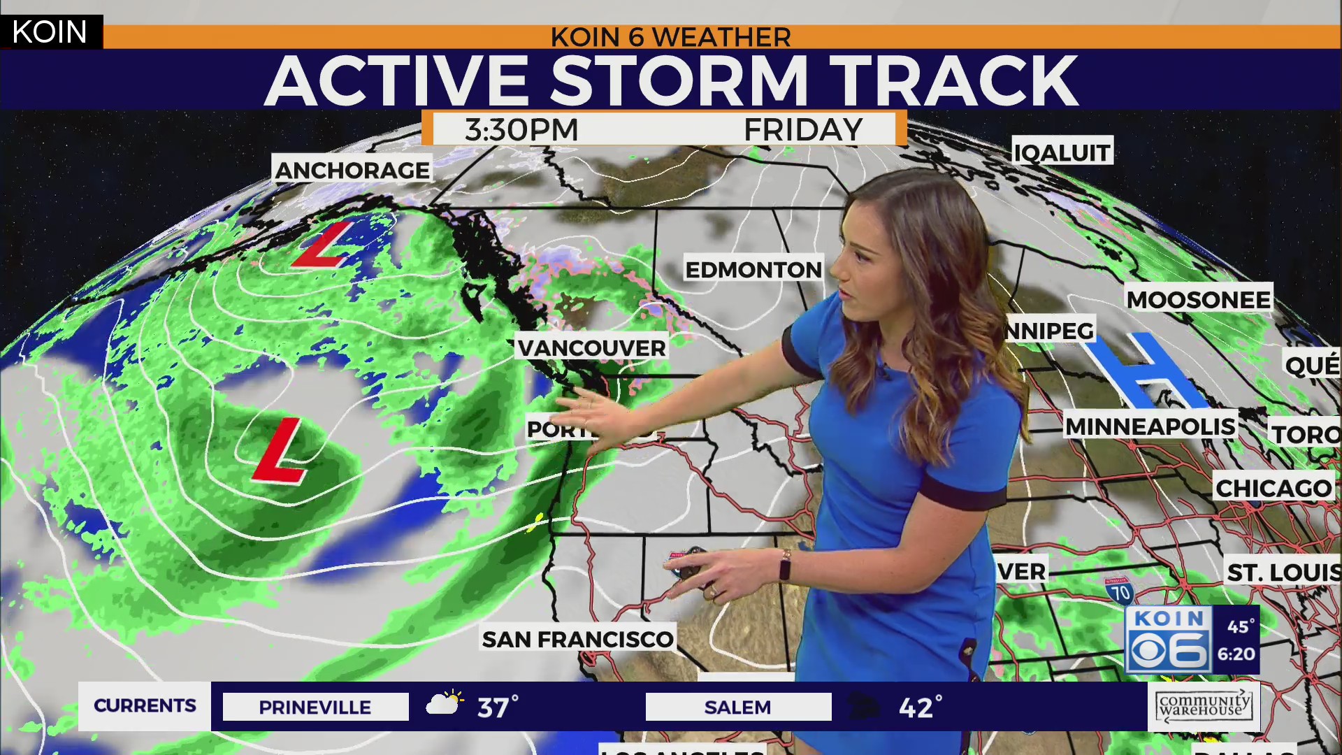 Wednesday Forecast Update: Mild today, stormy conditions arrive this ...