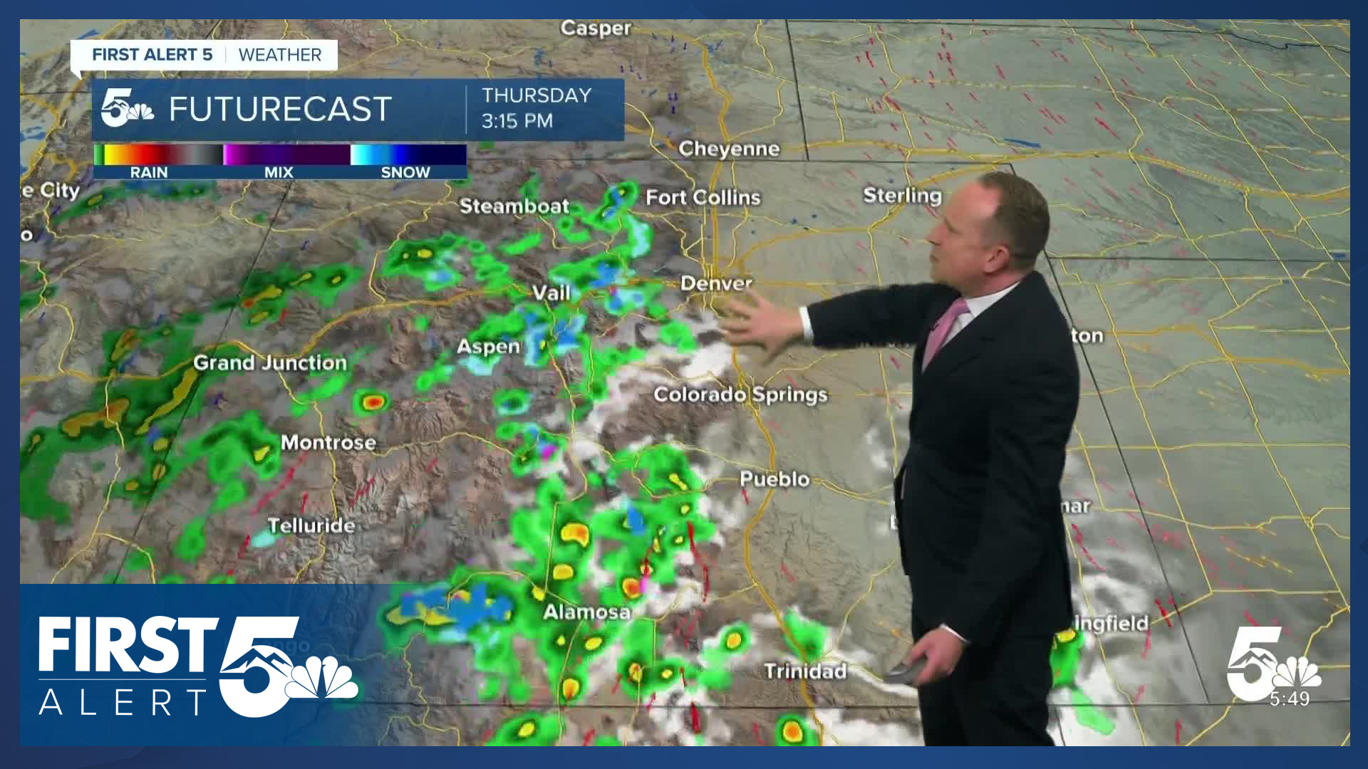 Goldilocks weather on Wednesday ahead of late week rain and snow showers