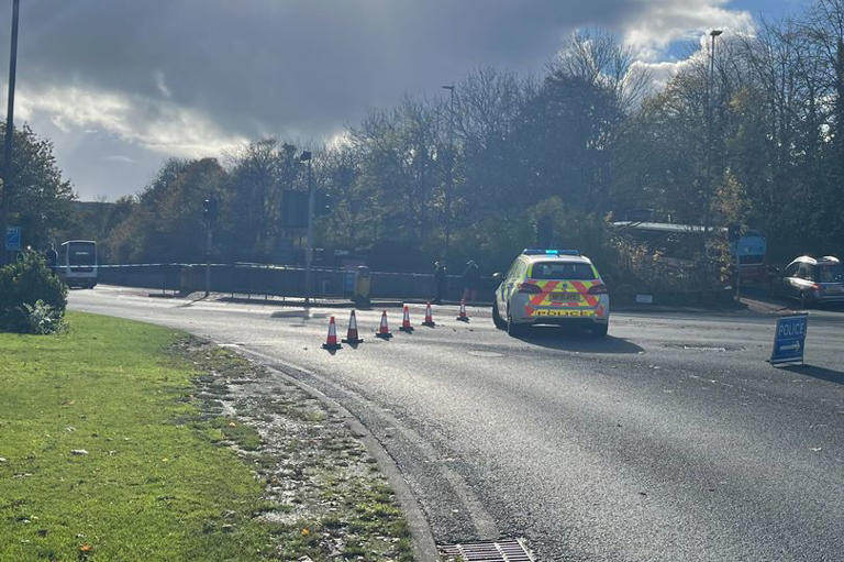 Edinburgh casualty rushed to hospital after crash as police tape off ...