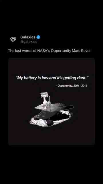 The Final Words From Nasa S Mars Rover