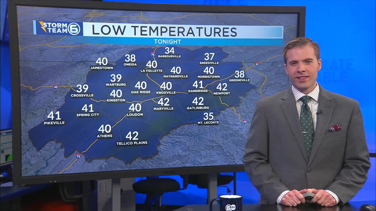 Frost tonight for some ahead of a nice warm-up