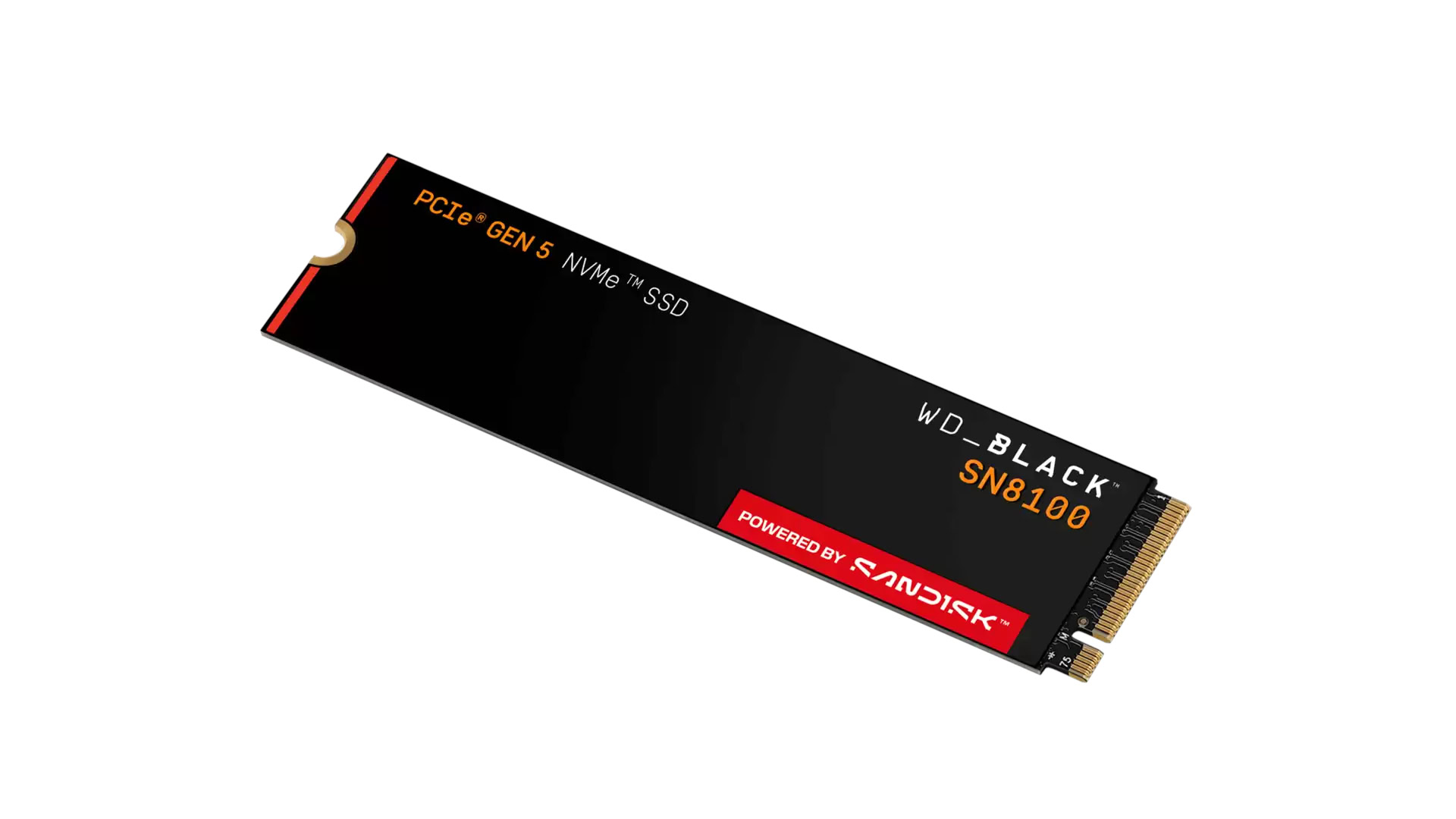 内蔵型SSD WD_BLACK SN8100 8TB M.2 2280 SSD The WD_Black SN8100 SSD now offers a whopping 8TB of storage