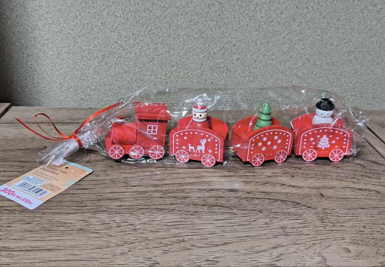 今年もダイソーで即買い！北欧っぽい「クリスマストレイン」がかわいい