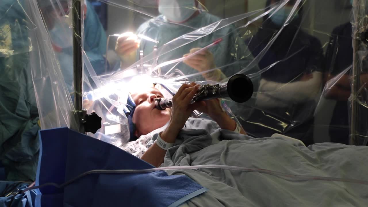 Patient Plays Clarinet During Awake Brain Surgery To Treat Parkinson’s