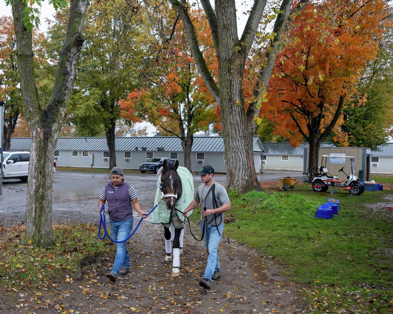 Incredible Saratoga stay complete, Sovereignty departs to take on ...