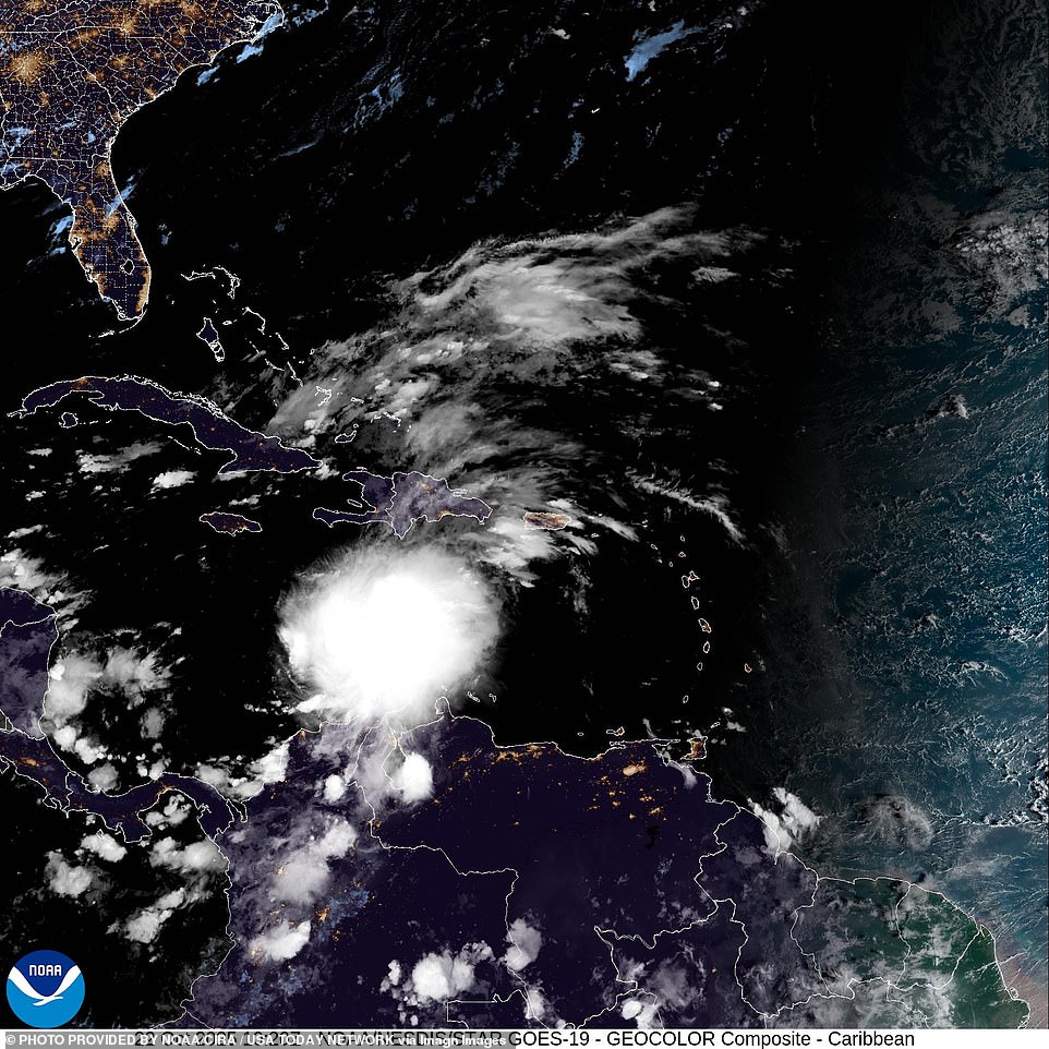 Storm Melissa models show possible landfall on US East Coast