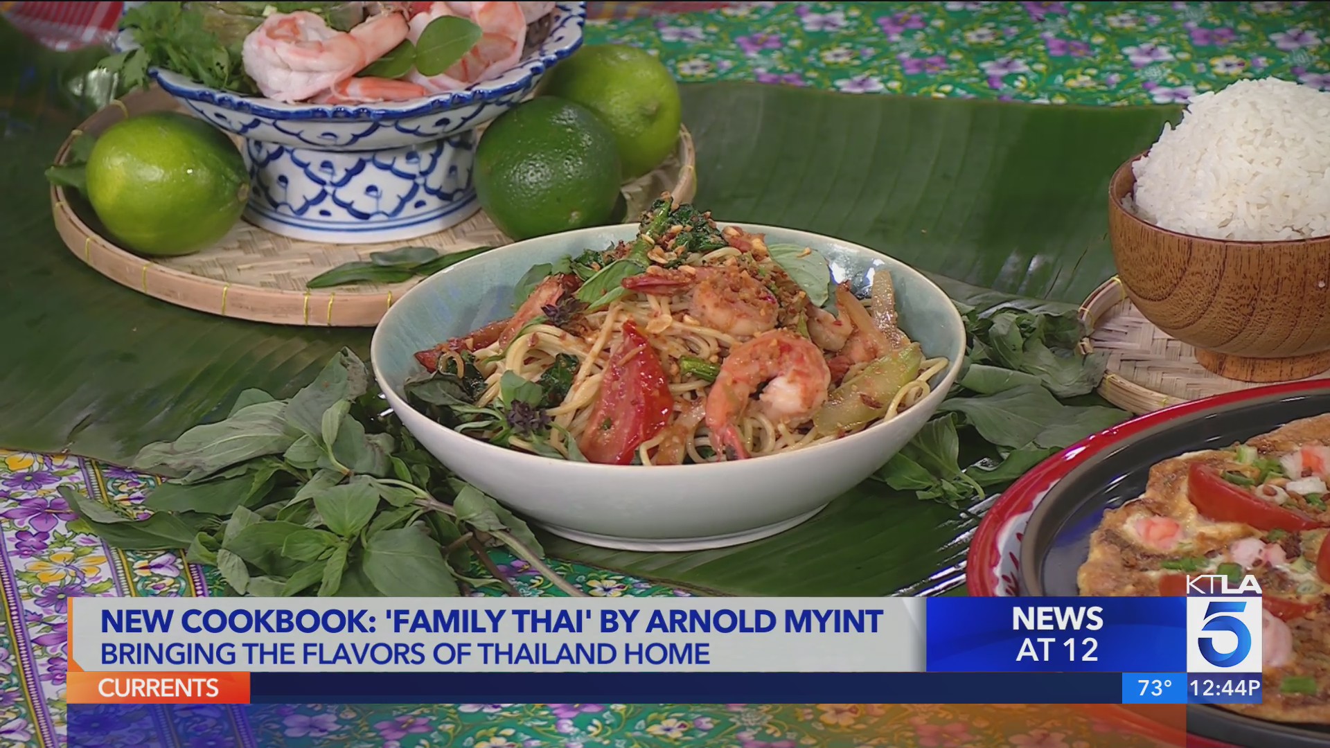 Arnold Myint debuts new cookbook 'Family Thai'