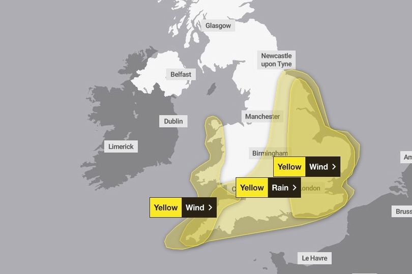Storm Benjamin set to batter these four UK regions – with Met Office ...