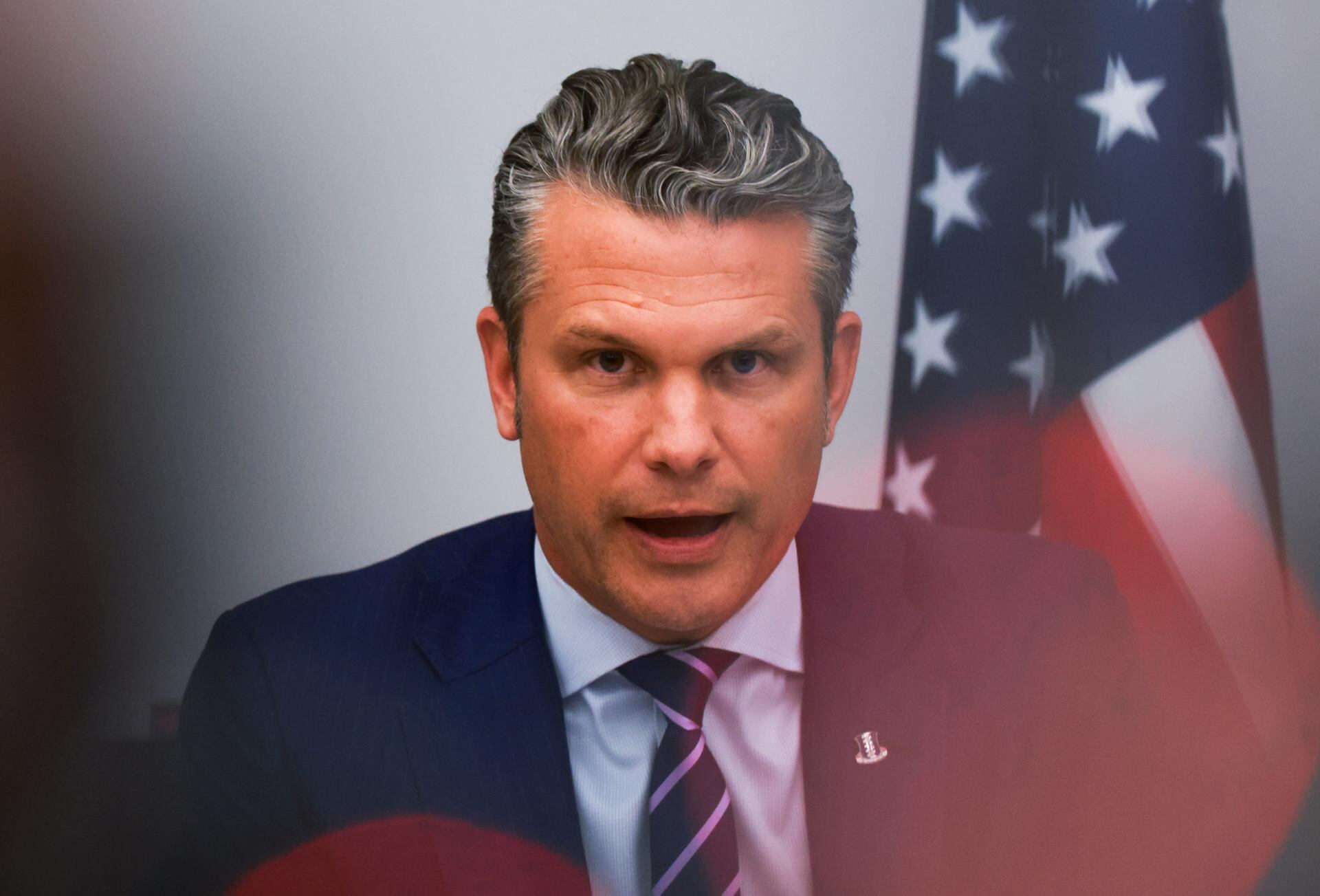 Pete Hegseth, secretario de Defensa.