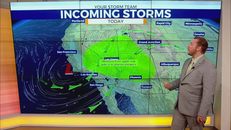 Cloudy conditions push in ahead of overnight showers and thunderstorms ...