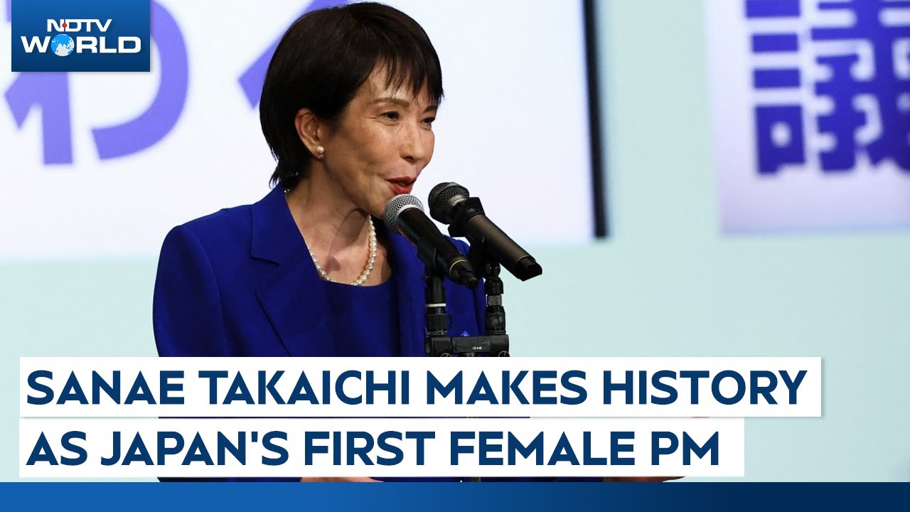 Japanese Prime Minister | Sanae Takaichi Becomes Japan's First Female ...