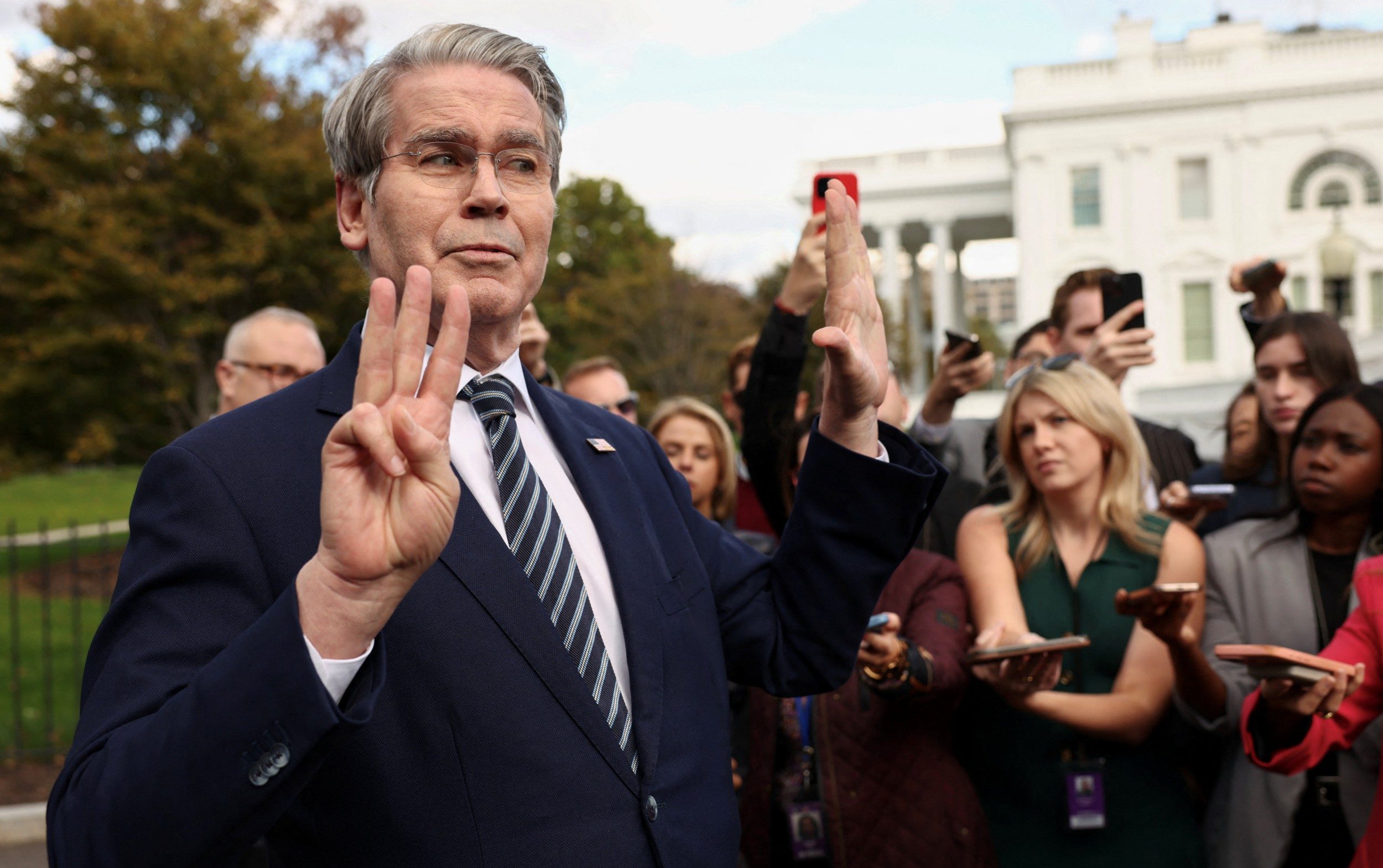 Scott Bessent imposed the sanctions on Wednesday - Kevin Lamarque