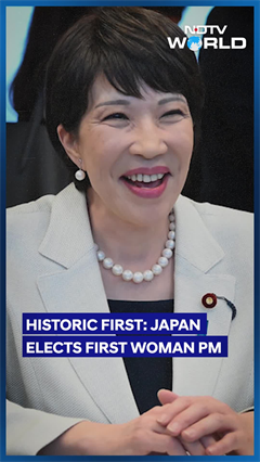 Sanae Takaichi Becomes Japan's First Female Prime Minister