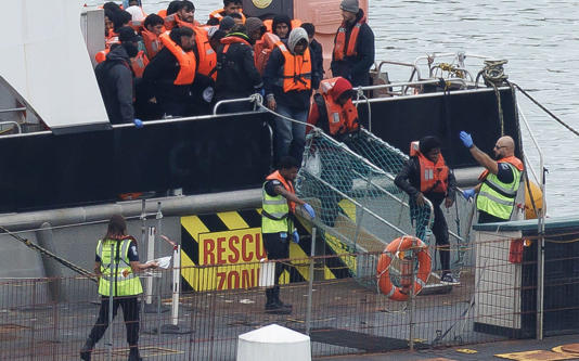 A total of 35,476 migrants have arrived since the start of the year, an increase of 33 per cent on the same period last year - Dan Kitwood/Getty Images