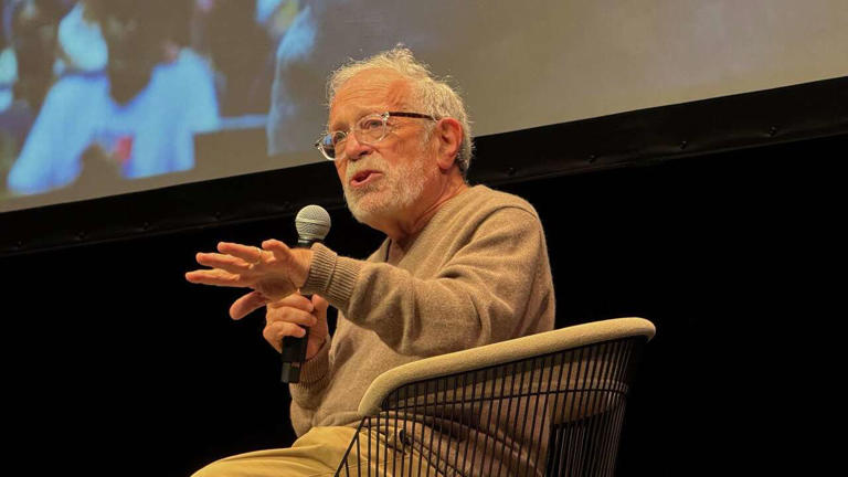 Former UC Berkeley professor and U.S. Secretary of Labor Robert Reich says the antidote to facism is activism, and said the next "No Kings Day" protest against Trump's policies set for on Oct. 18 is important. (G. Allen Johnson/S.F. Chronicle)