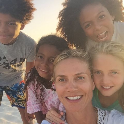 Heidi Klum/Instagram Heidi Klum and her family