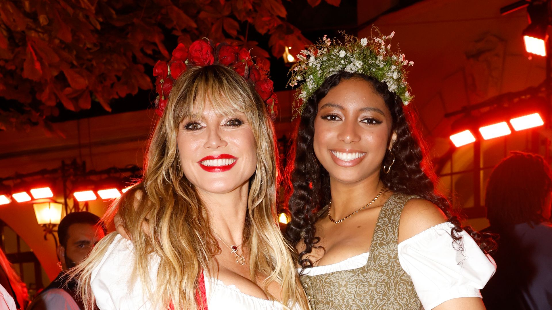 Heidi Klum and Lou Klum during the 