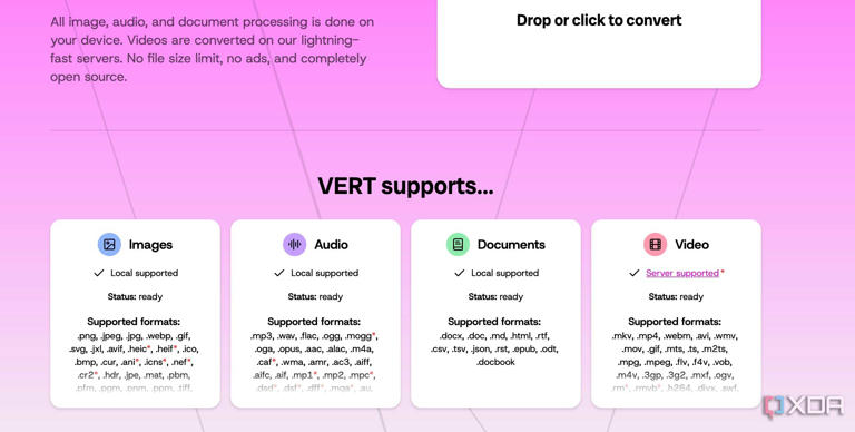 I started converting all my files with this open-source tool, and I’m ...