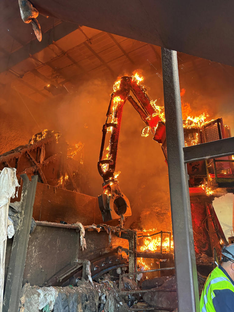 City says improper propane tank disposal sparked waste facility fire