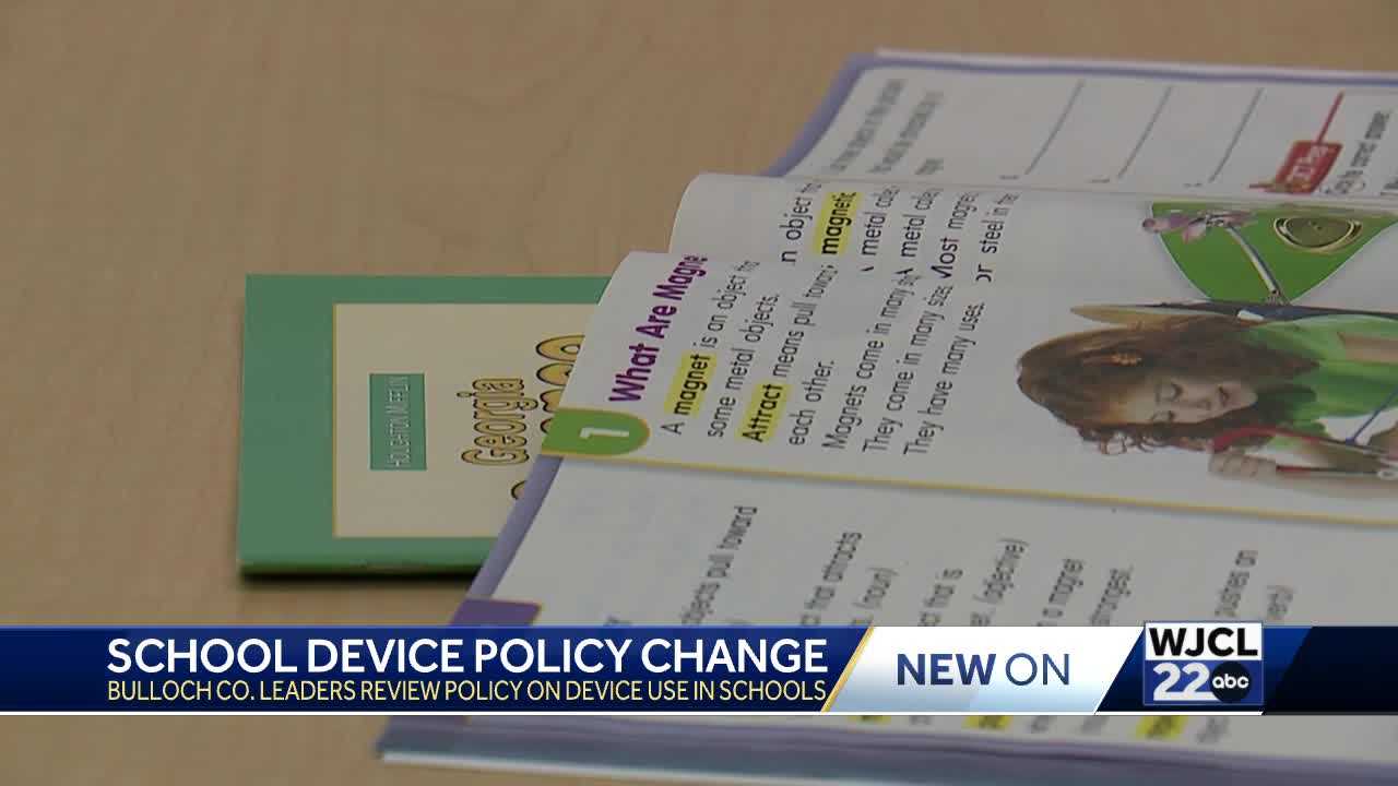 Bulloch County Schools consider limits on student electronic devices