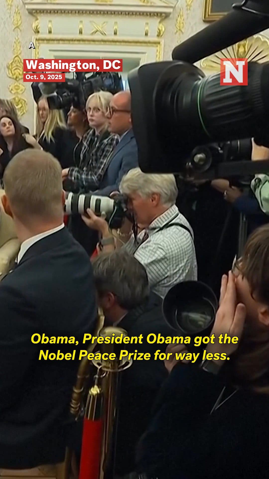 Donald Trump Says Obama Got A Nobel Prize For ‘Doing Way Lesser’