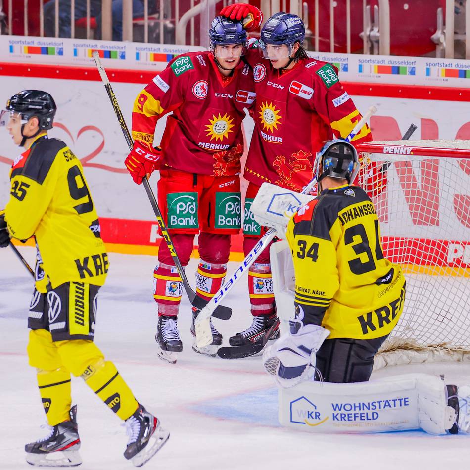 DEG kassiert vier Tore in den Schlussminuten – der späte Einbruch im Video