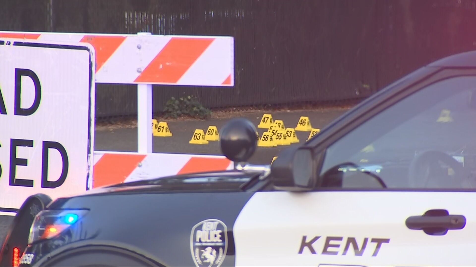 Woman dies after getting hit by a car while crossing the street in Kent