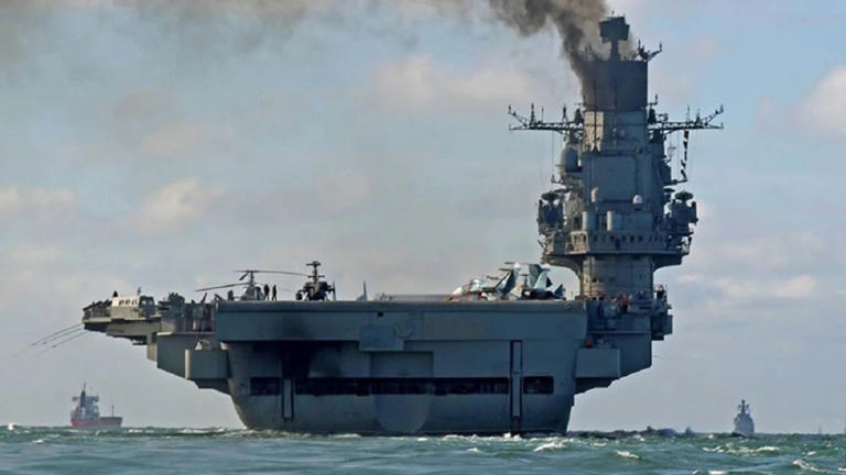 Russia’s ‘New’ Shtorm-Class Nuclear Aircraft Carrier Brilliantly Summed ...