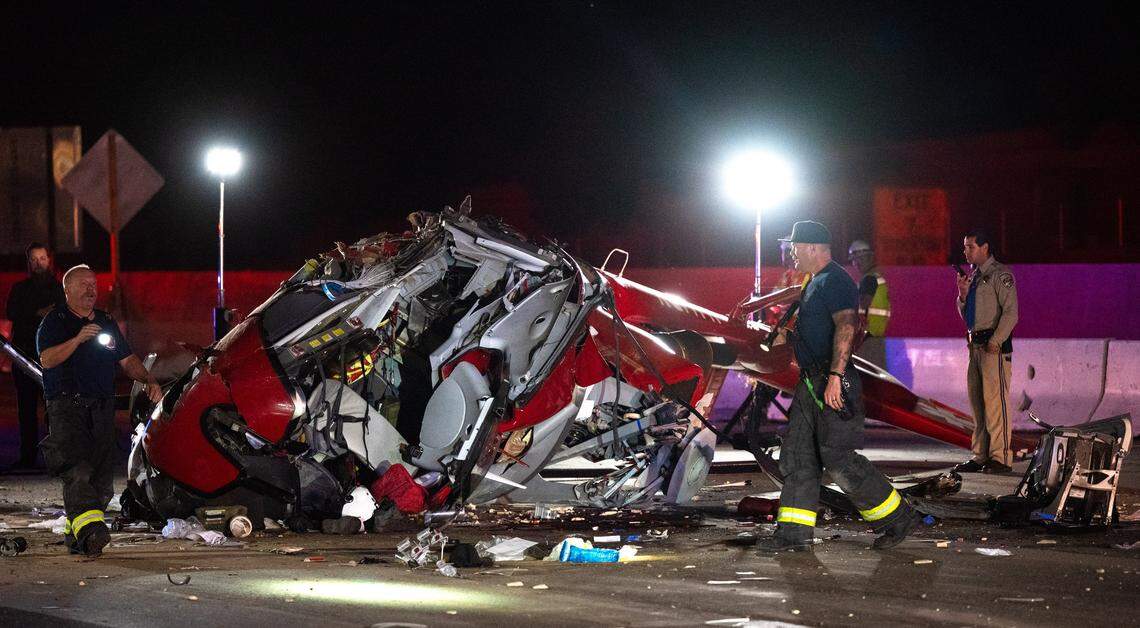 Rotor hit roof of home's garage in Sacramento helicopter crash, NTSB ...