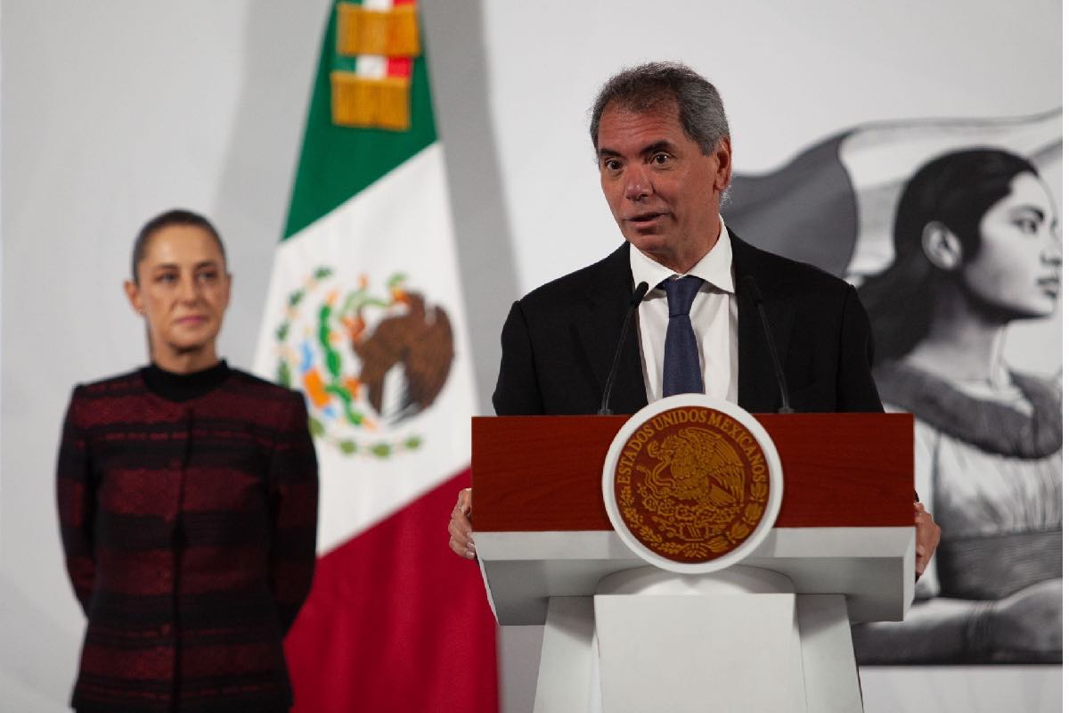 La presidenta Claudia Sheinbaum Pardo respaldó la propuesta que los diputados federales hicieron al titular de Hacienda, Édgar Amador Zamora. Foto: Cuartoscuro